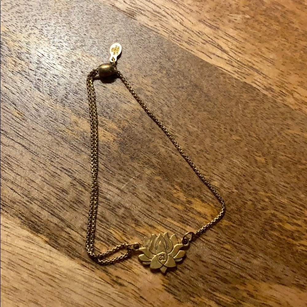 Alex and ani lotus flower bracelet